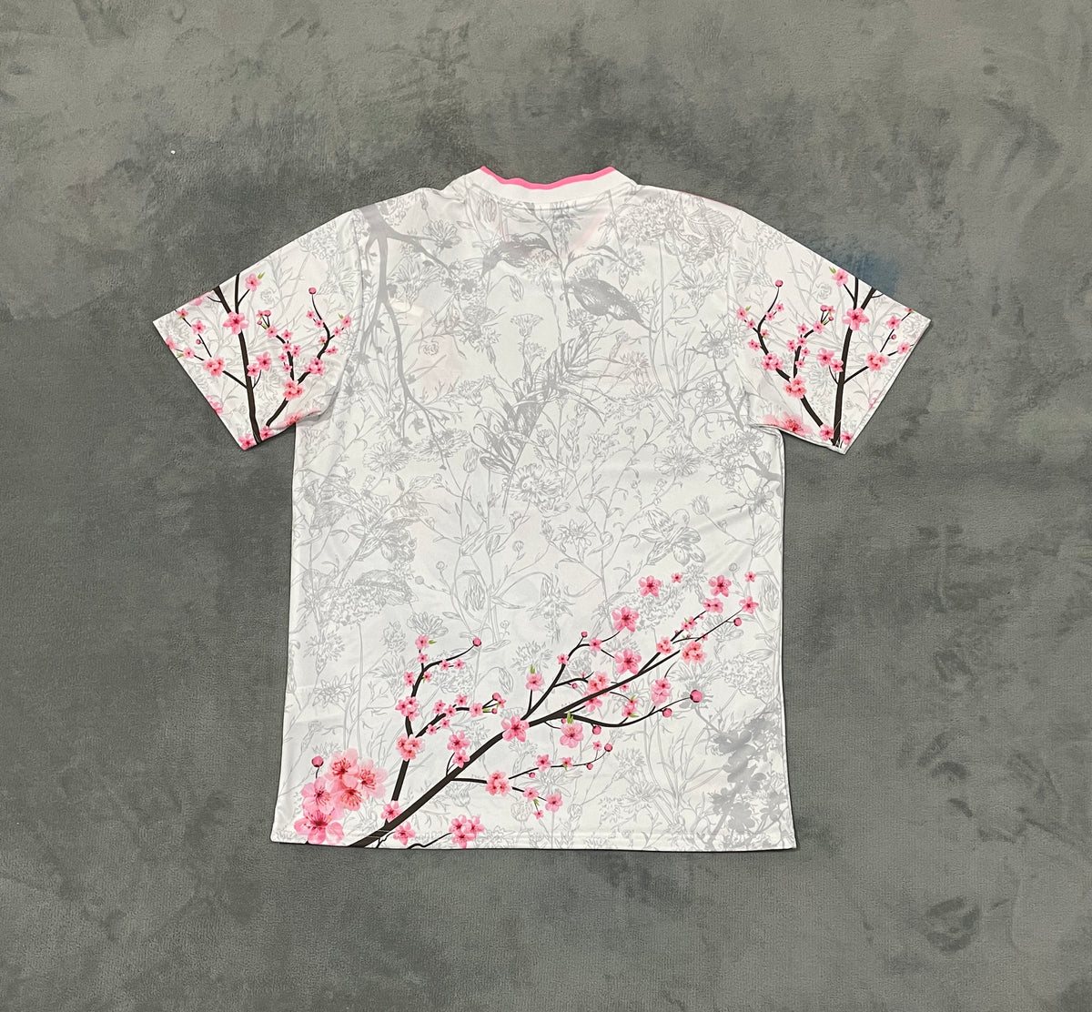 Maillot Japon Spécial Oiseau Rose et bleu 24/25