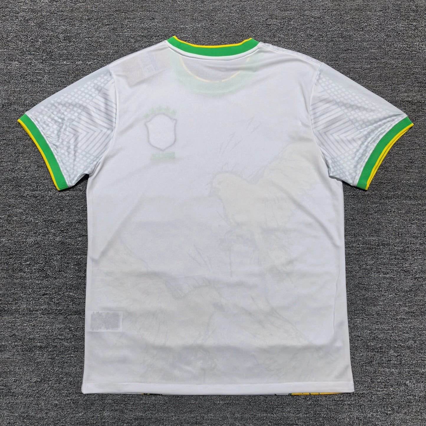 Maillot Brésil Concept oiseaux jaune 23/24
