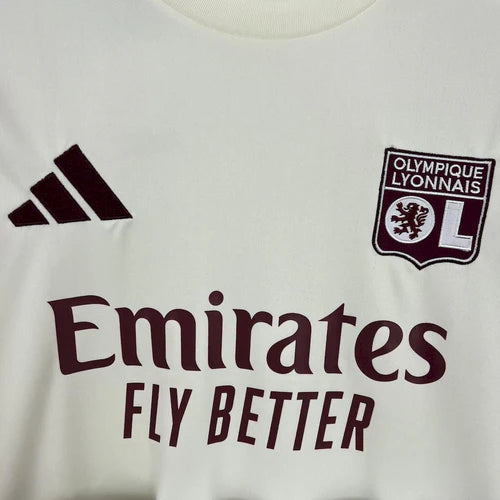 Maillot Olympique Lyonnais Third "beige blanc" 24/25