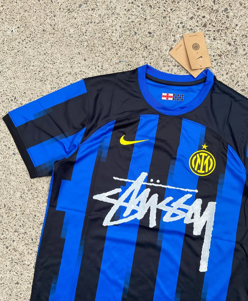Maillot concept Inter Milan x Stussy