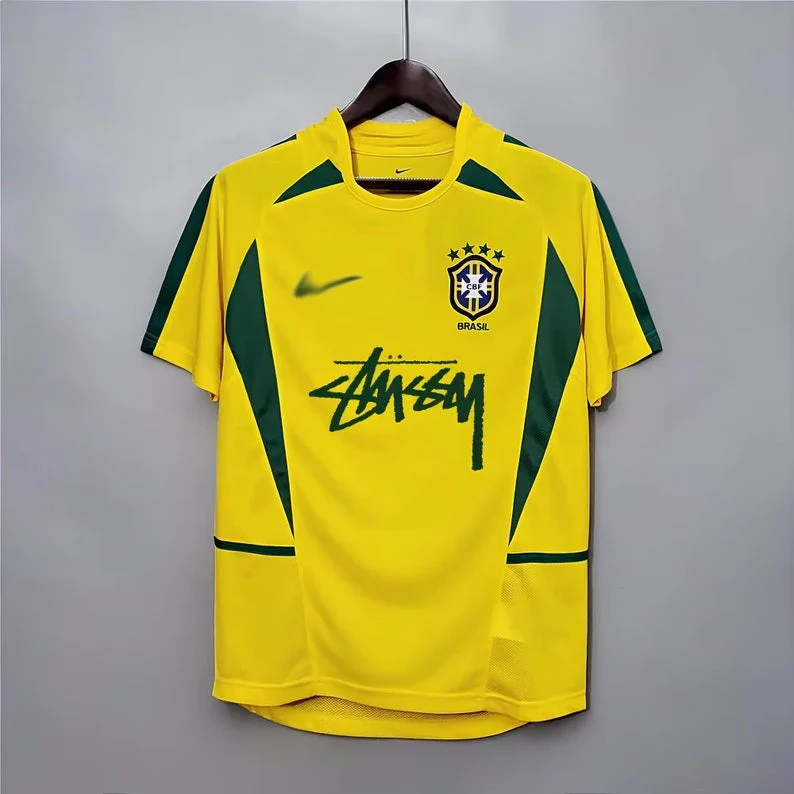 Maillot de foot du bresil rétro X stussy