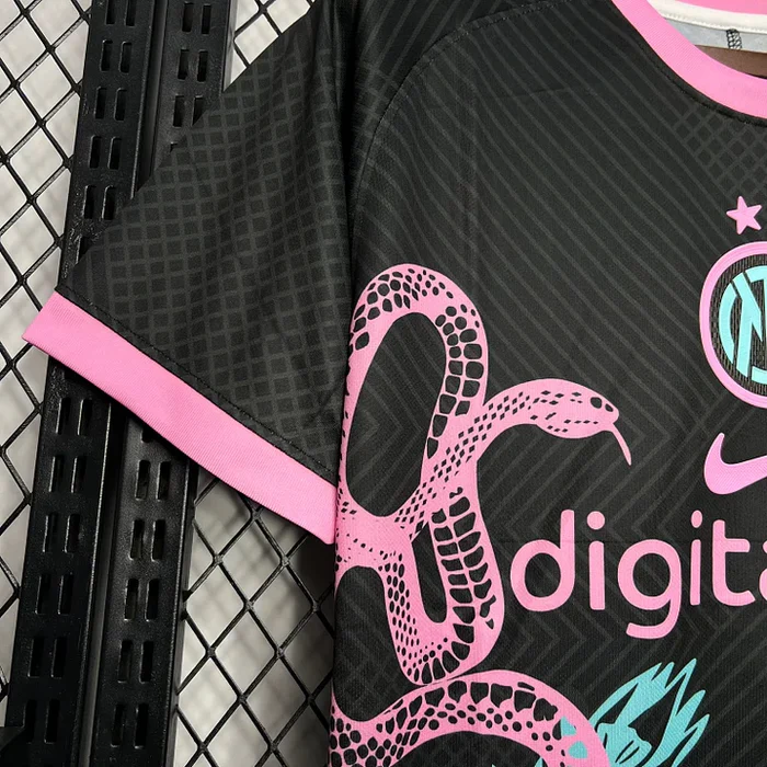Maillot Inter Milan serpent édition Spéciale Noir 24/25