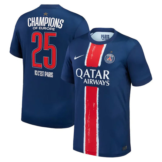 Maillot Collector PSG - Édition Limitée - Champion d'Europe 2025
