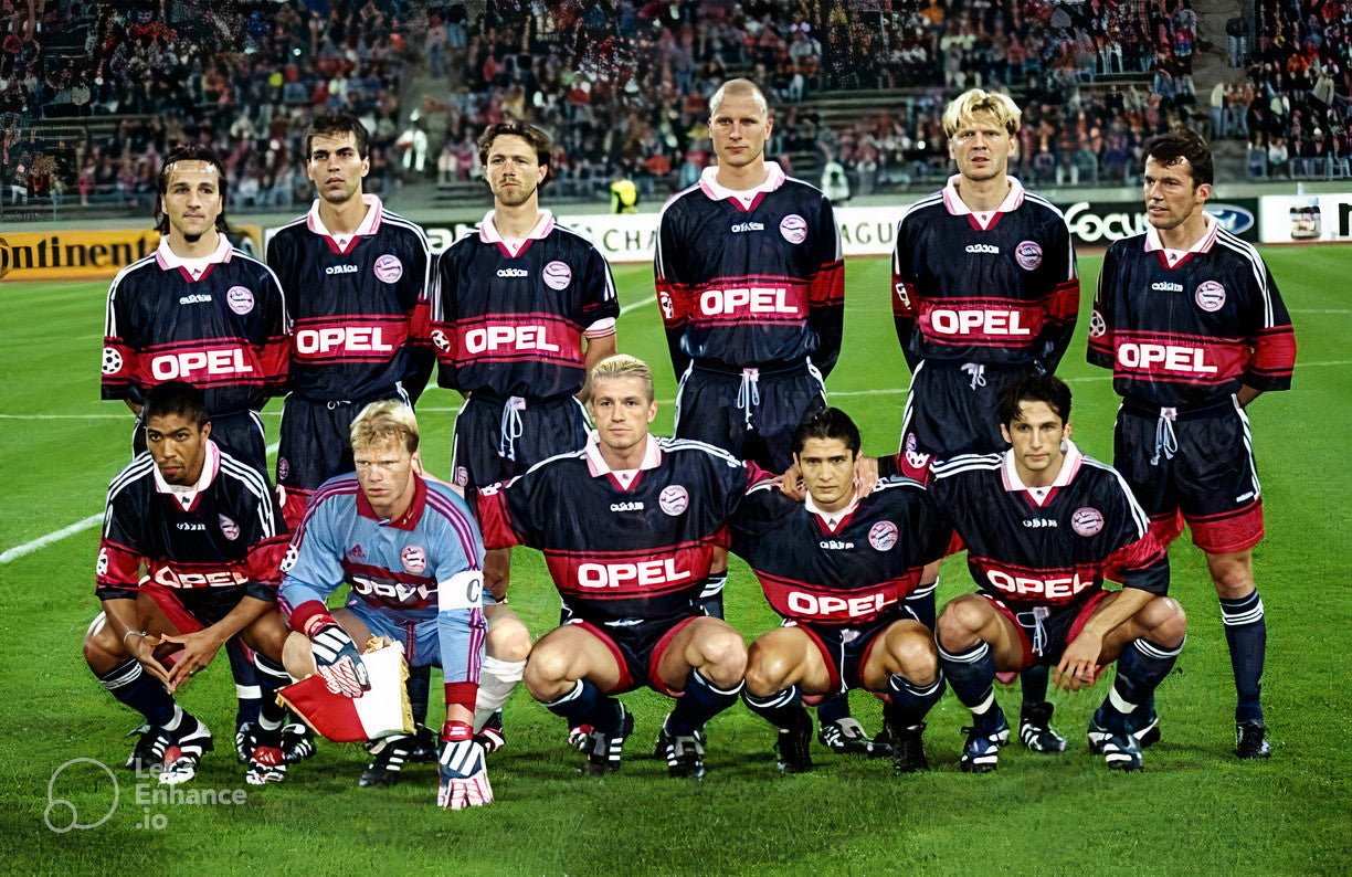 Bayern Munich 1997-98 extérieur
