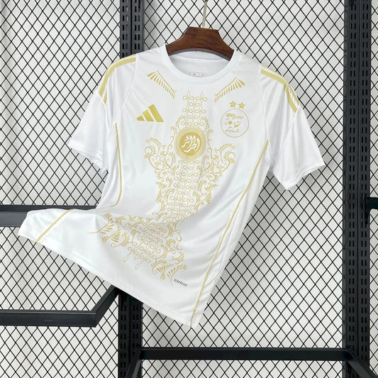 Maillot Algérie Concept "Blanc Or" 25/26