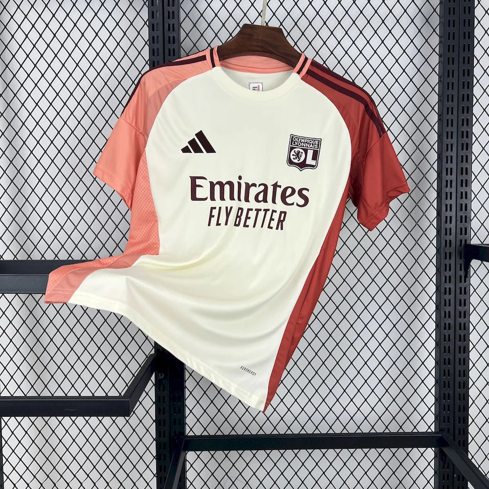 Maillot Olympique Lyonnais Third "beige blanc" 24/25