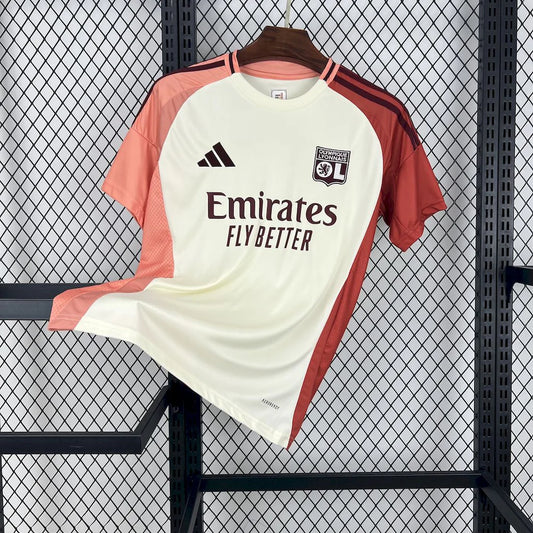 Maillot Olympique Lyonnais Third "beige blanc" 24/25