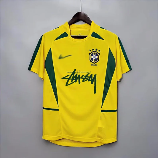 Maillot de foot du bresil rétro X stussy