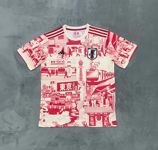 Maillot 23/24 Japon concept  Rouge