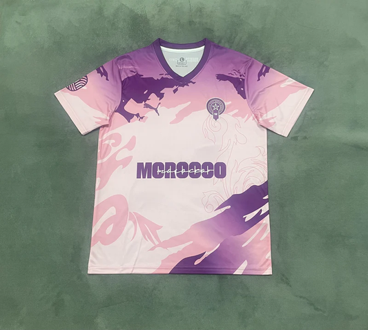 Maillot 25/26 Maroc Rose et Violet concept